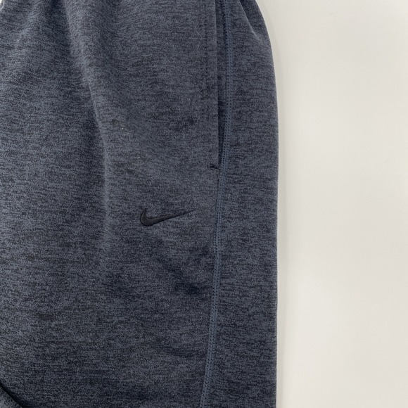 Nike Pants Mens Large Black Therma Fit Training Joggers Ankle Zips Athleisure - Picture 4 of 14